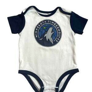 Timberwolves baby bodysuit 18 months NBA Minnesota